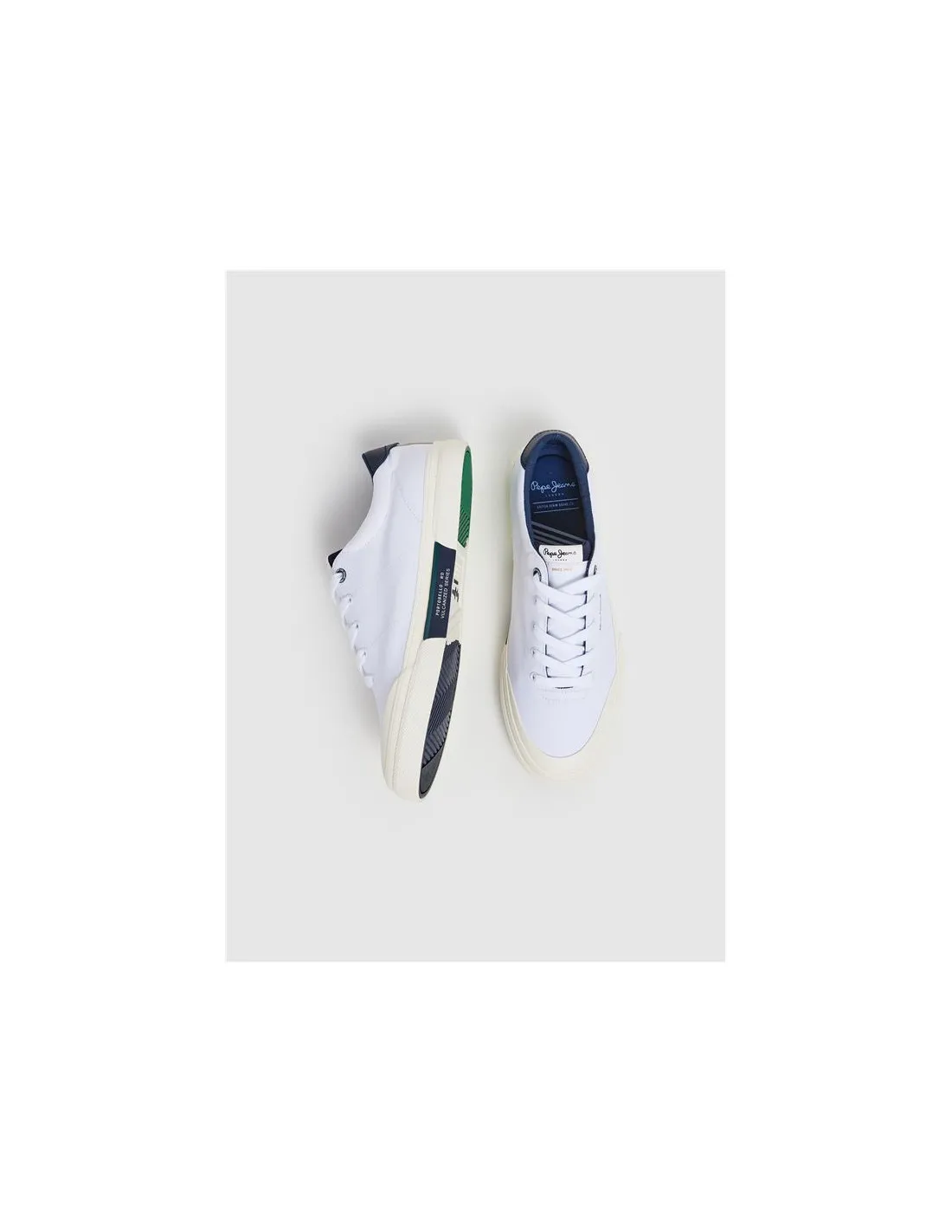 Zapatillas Pepe Jeans Kenton Serie Hombre Blanco