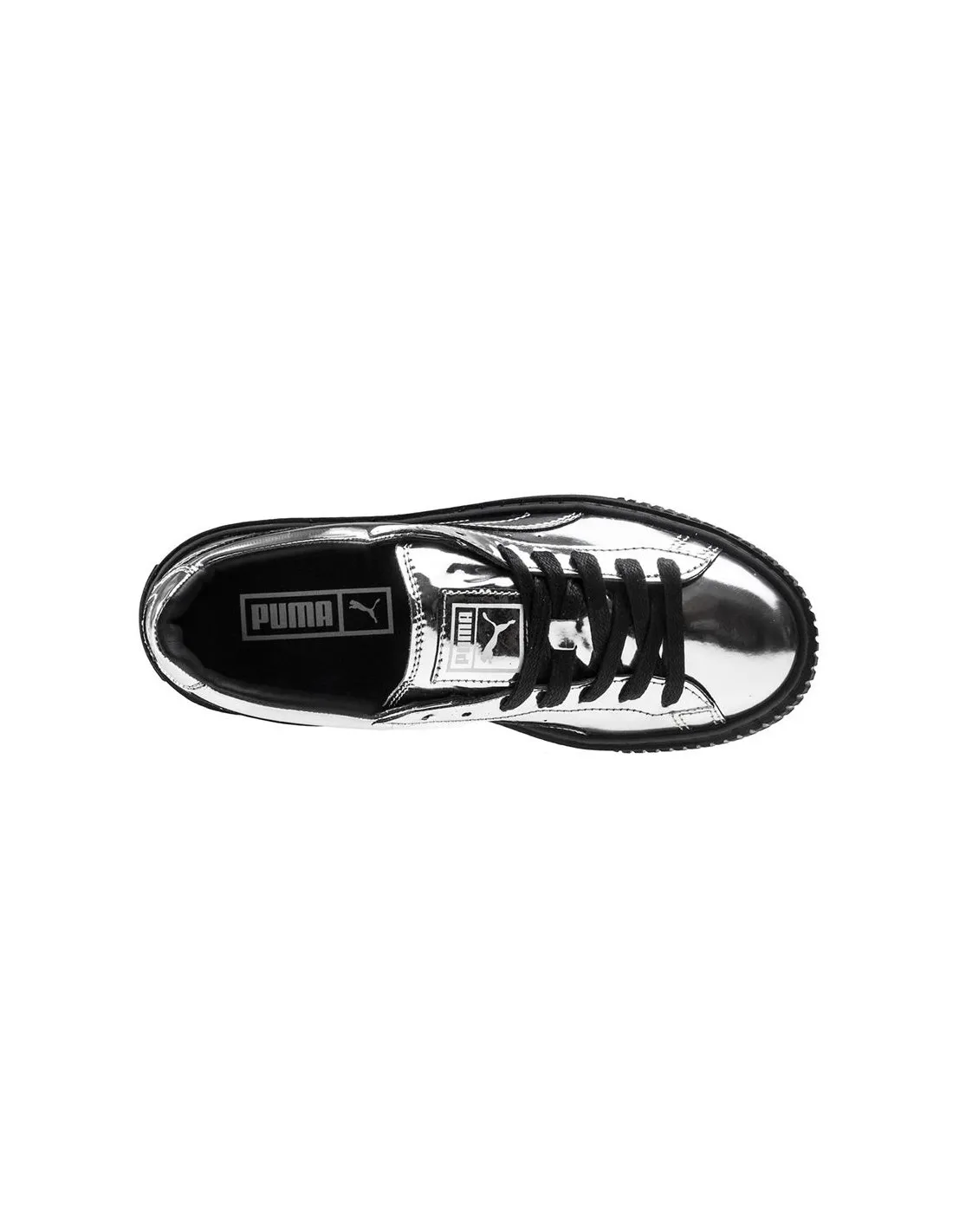 Zapatillas Puma Sportswear Basket Platform Metallic Mujer