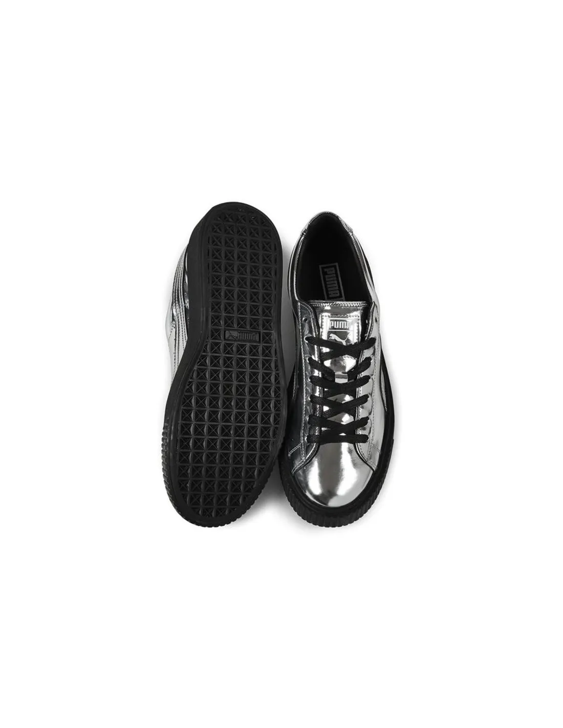 Zapatillas Puma Sportswear Basket Platform Metallic Mujer