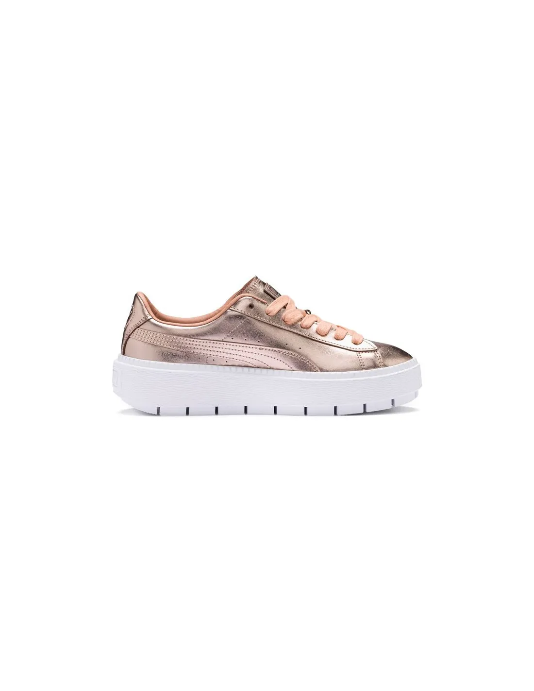 Zapatillas Puma Sportswear Basket Platform Trace Luxe Mujer