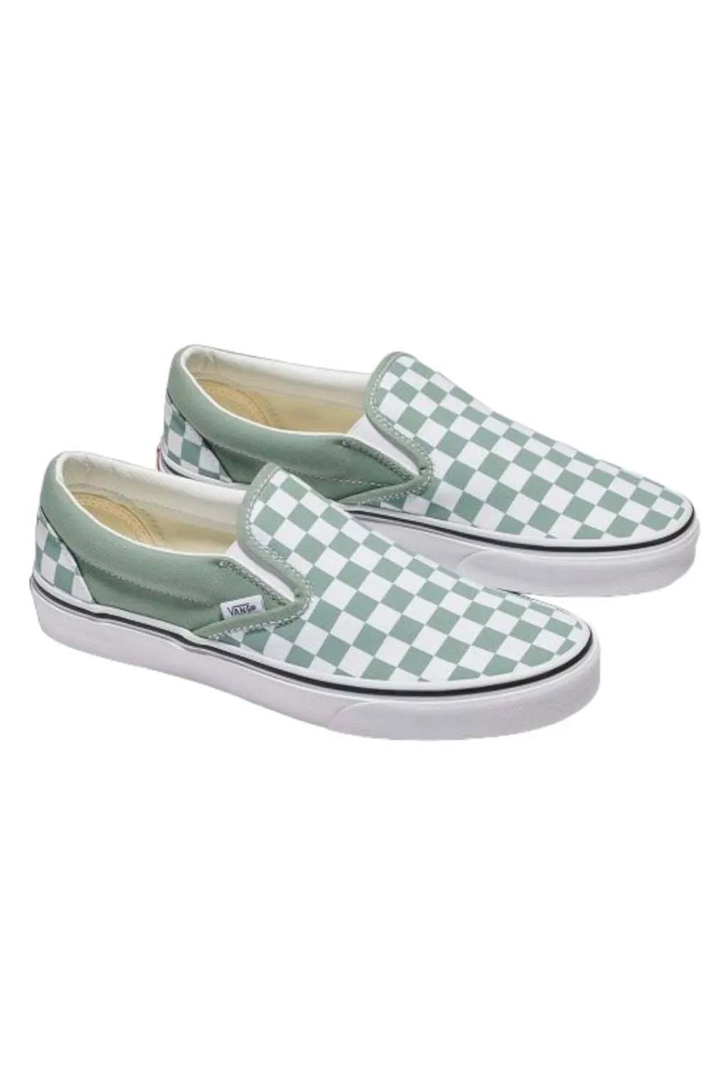 Zapatillas Vans classic slip on theory checkerboard vbvz cjl