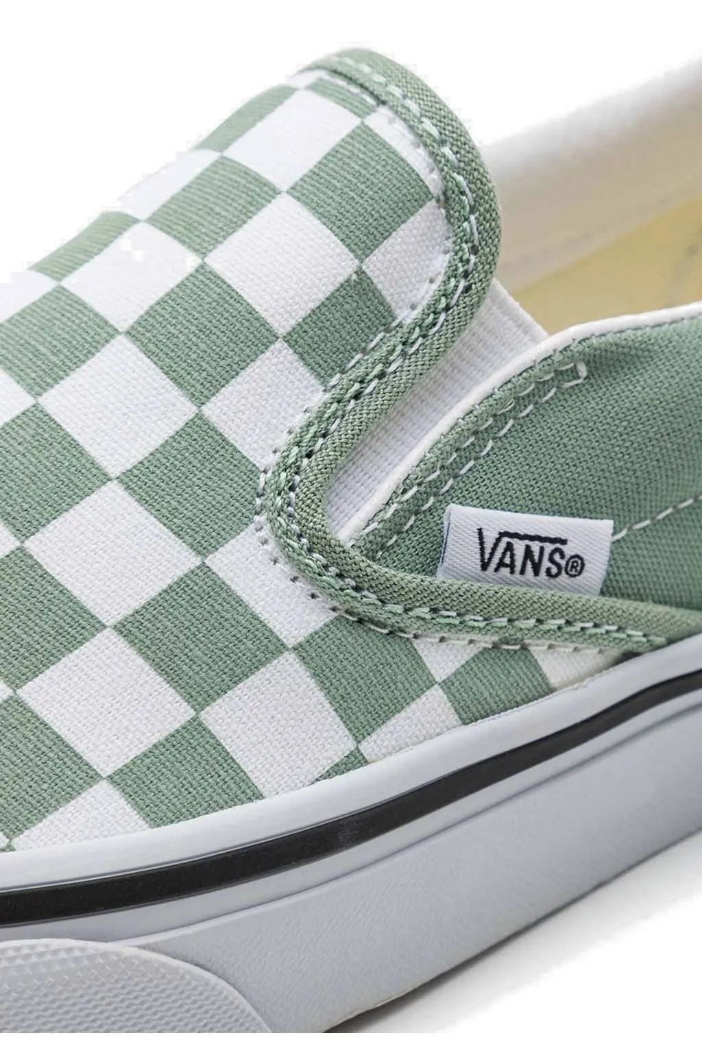 Zapatillas Vans classic slip on theory checkerboard vbvz cjl