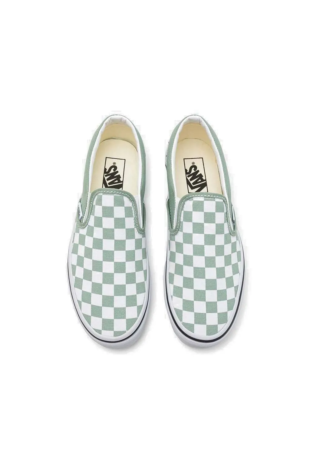 Zapatillas Vans classic slip on theory checkerboard vbvz cjl
