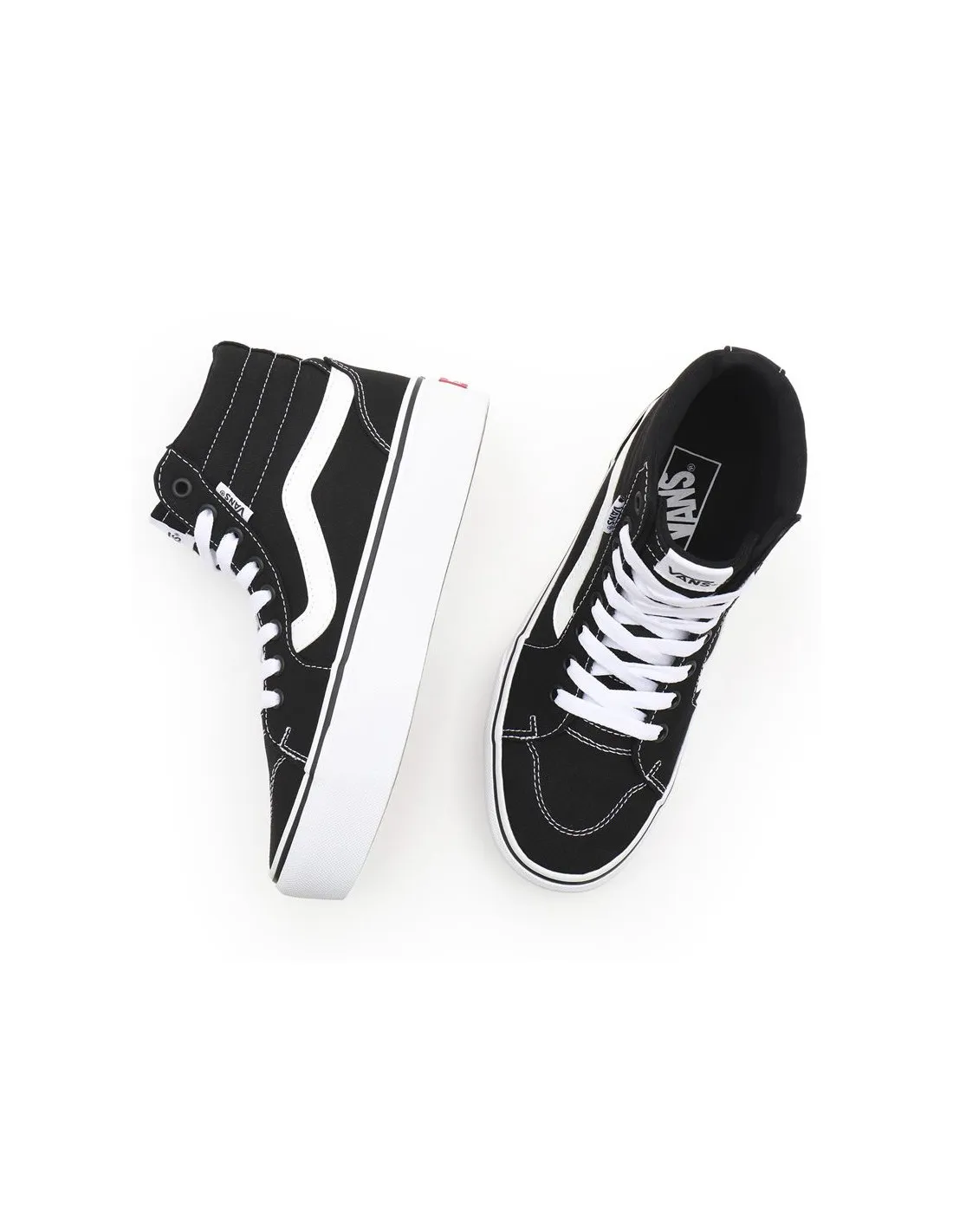 Zapatillas Vans Filmore Hi Platform Canvas WM Black