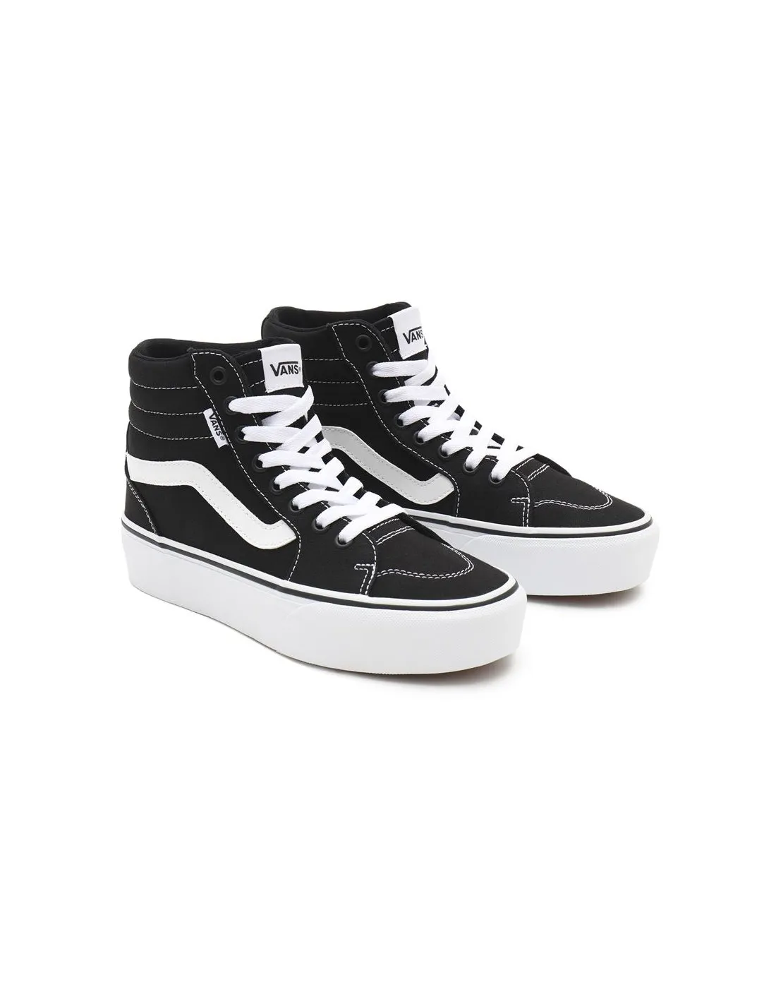 Zapatillas Vans Filmore Hi Platform Canvas WM Black