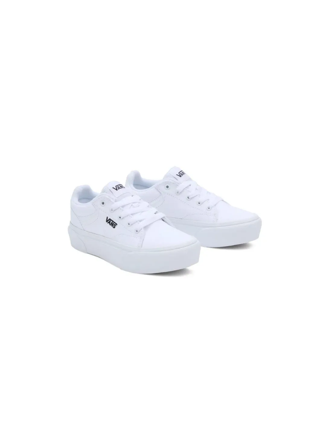 Zapatillas Vans Seldan Platform Cnvs Whtbl Mujer
