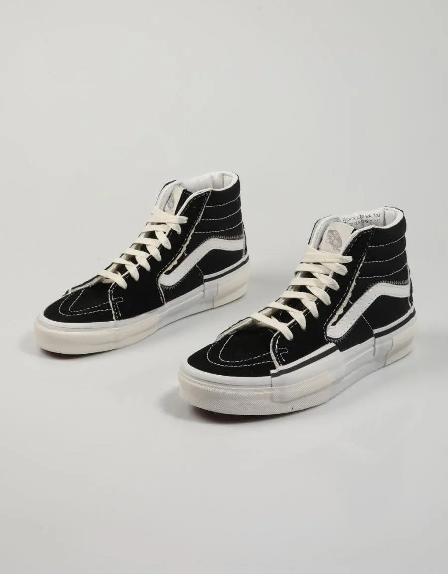  zapatillas VANS Sk8 Hi Reconstruct en Negro 82026