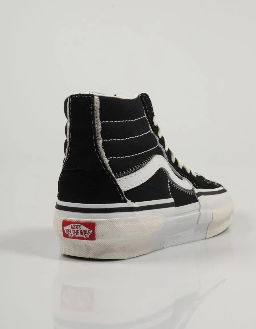  zapatillas VANS Sk8 Hi Reconstruct en Negro 82026