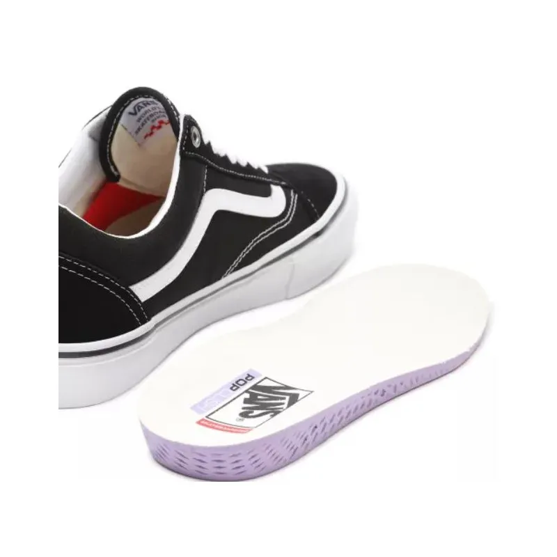 Zapatillas Vans Skate Old Skool MN (Negro/Blanco)
