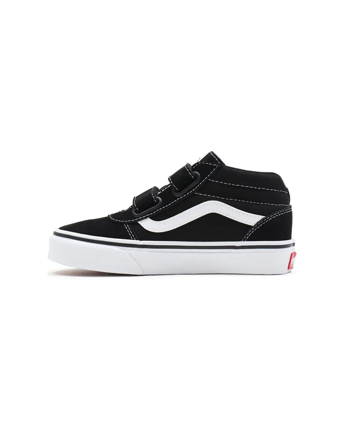 Zapatillas Vans Ward Mid V YT Suede Canvas Black