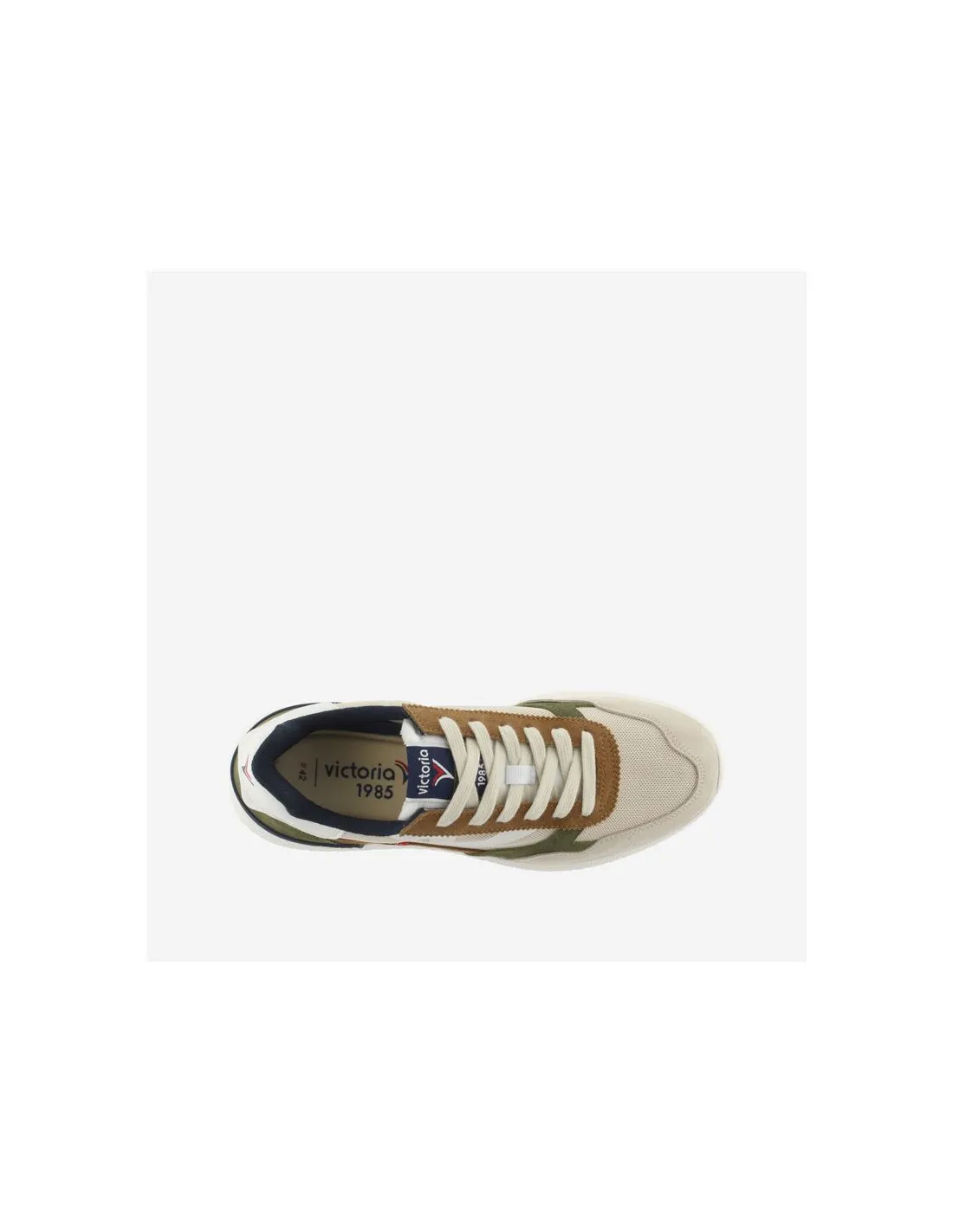 ZAPATILLAS VICTORIA ANIMA  SPORT RETRO BEIGE MUJER