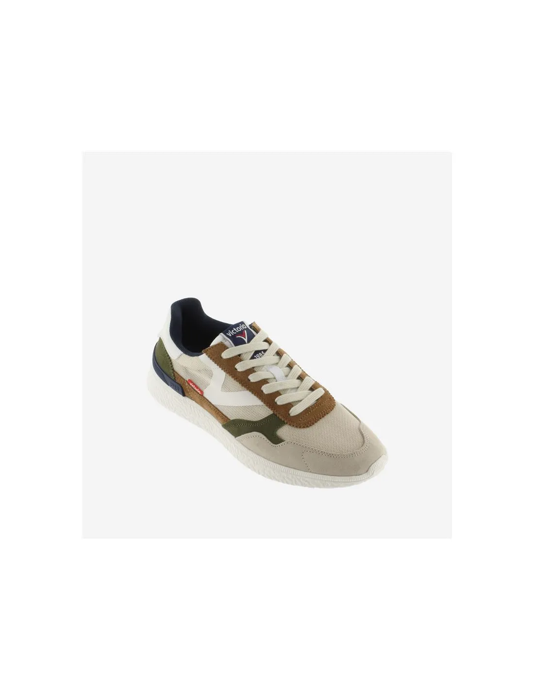 ZAPATILLAS VICTORIA ANIMA  SPORT RETRO BEIGE MUJER