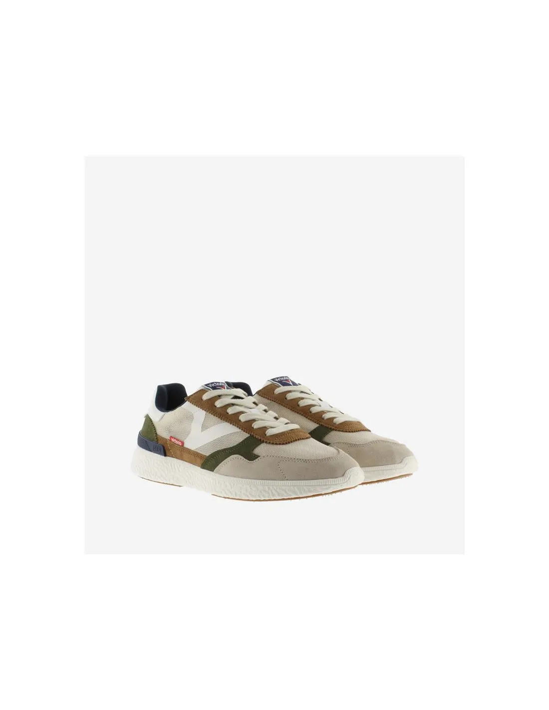 ZAPATILLAS VICTORIA ANIMA  SPORT RETRO BEIGE MUJER