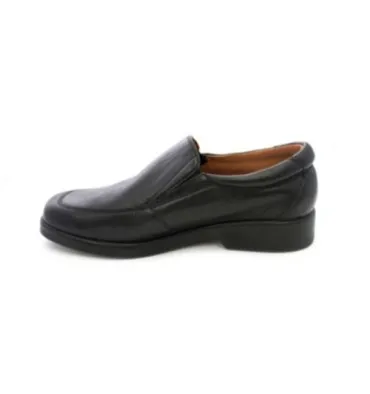 Zapato camarero sin cordones Danka en negro