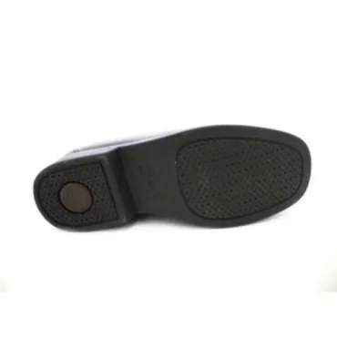 Zapato camarero sin cordones Danka en negro