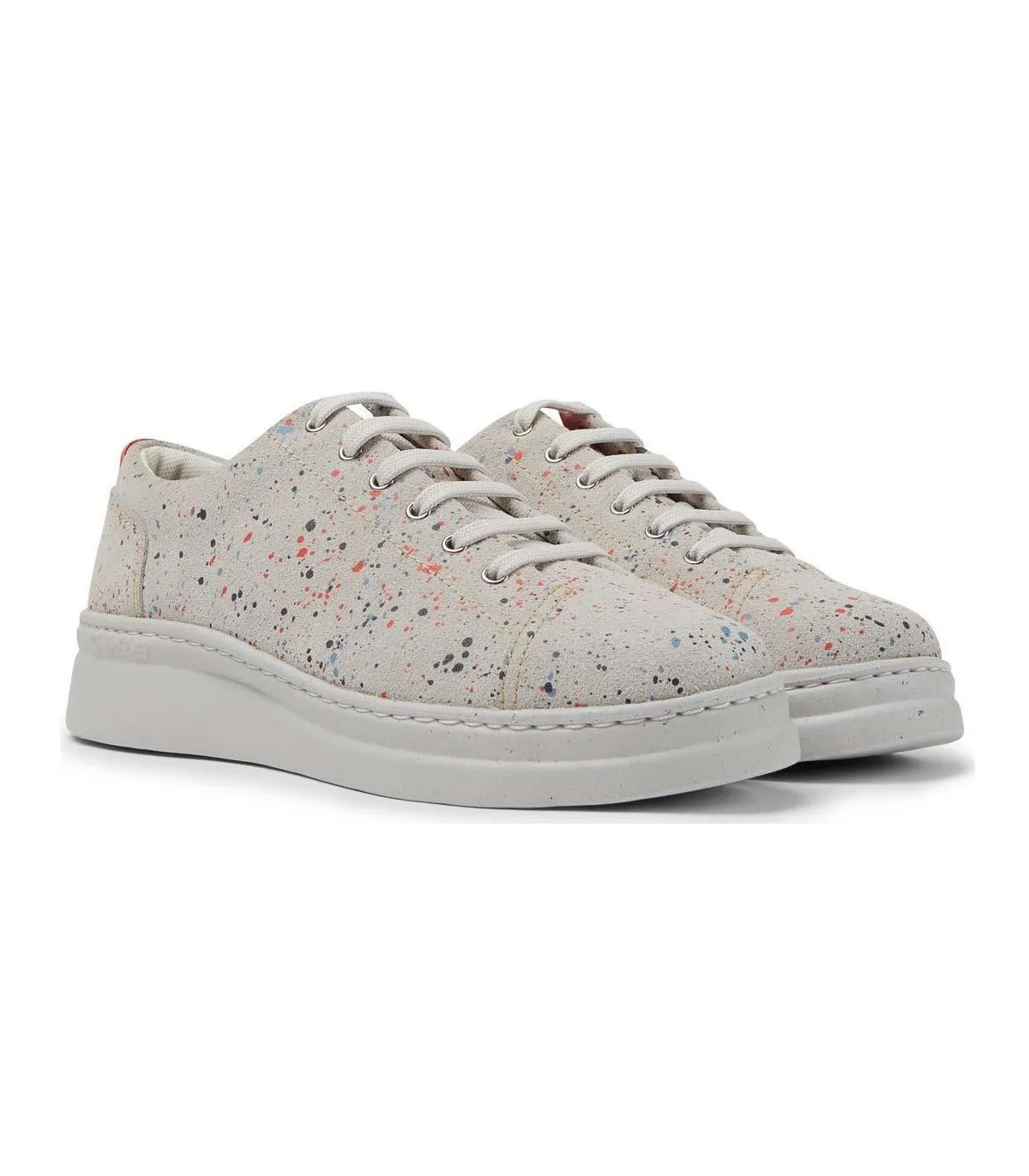 Zapato con cuña para mujer con el corte estampado