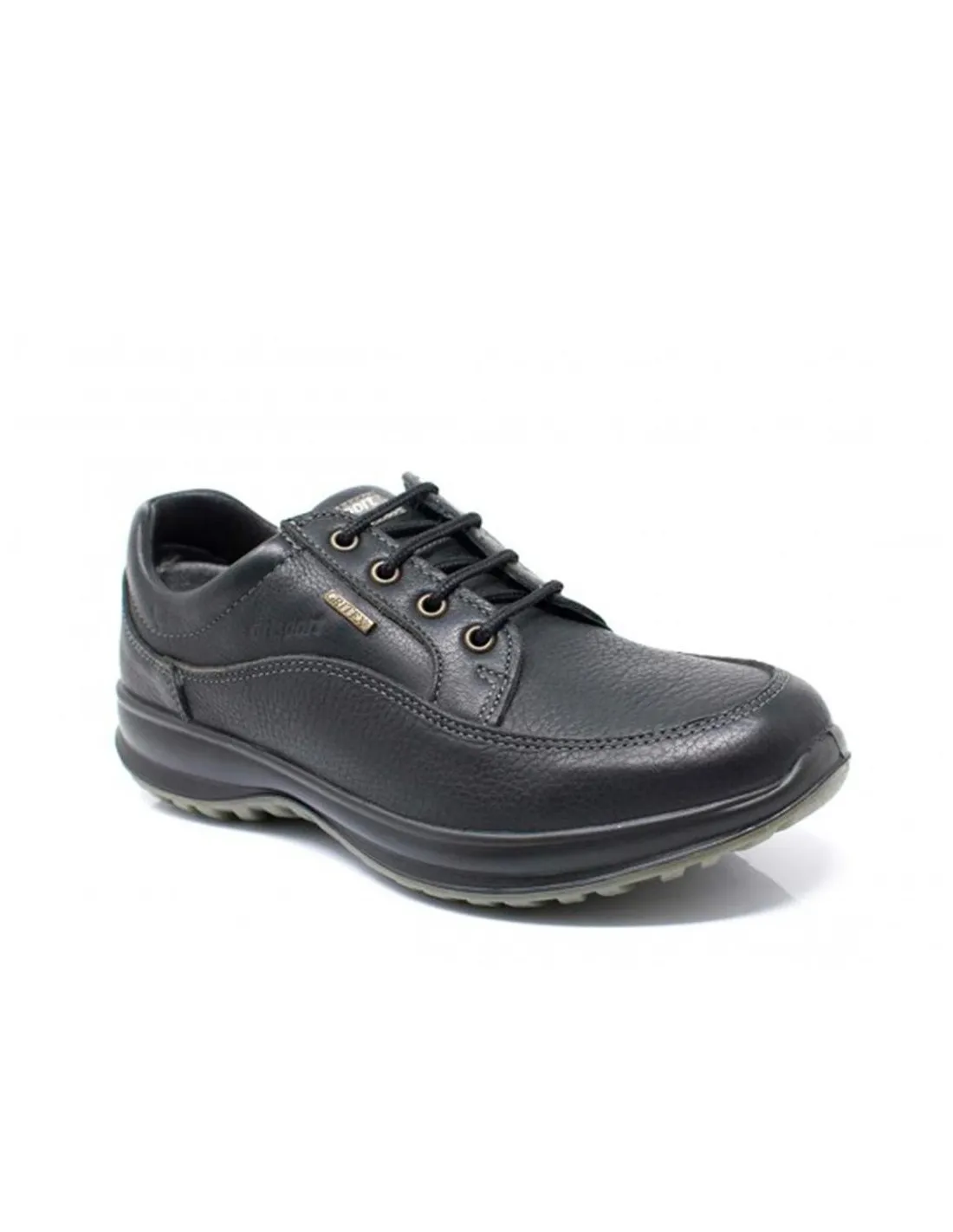 ZAPATO CORDONES HOMBRE IMPERMEABLE GRISPORT 8641 NEGRO