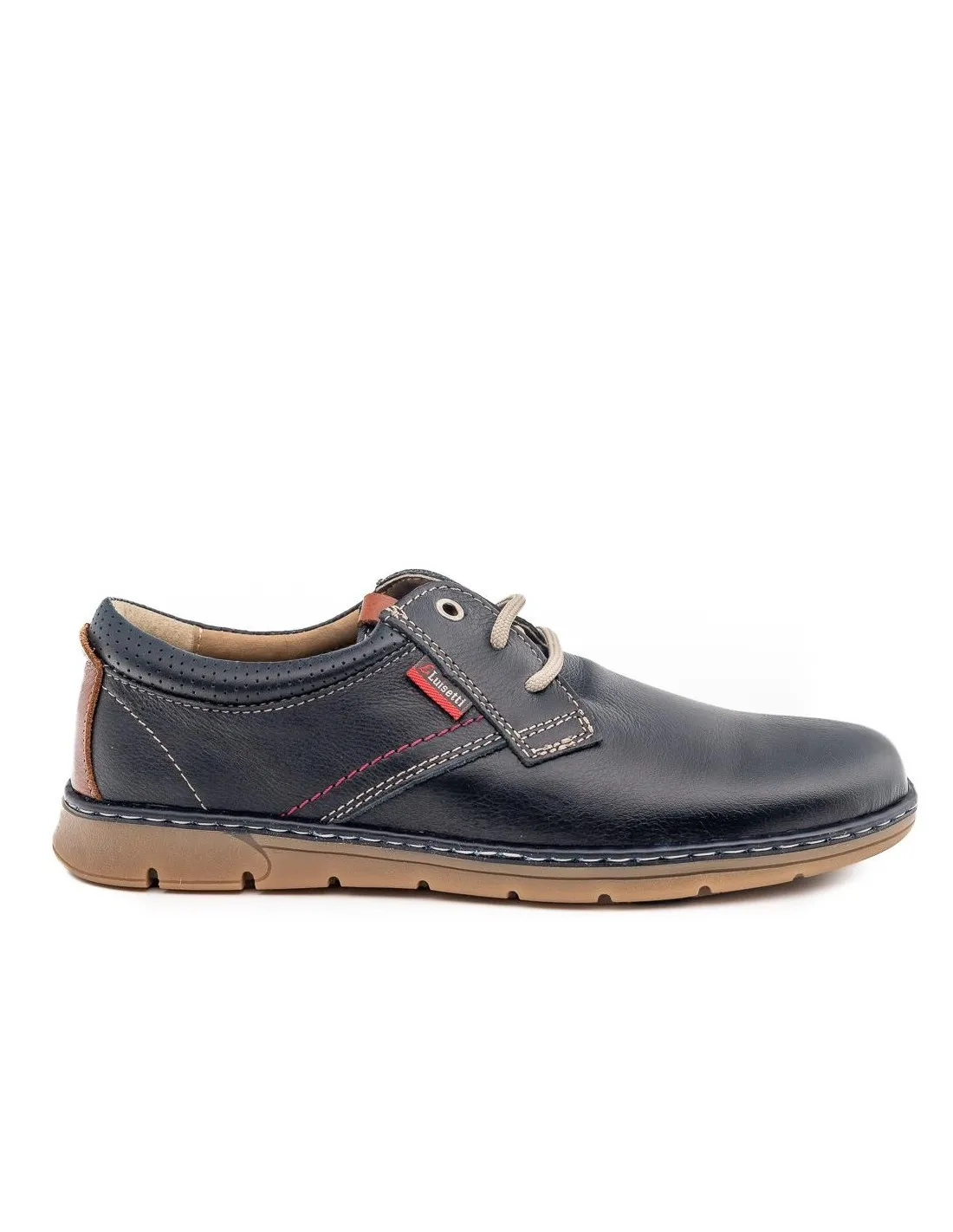 ZAPATO CORDONES HOMBRE LUISETTI 23321 AZUL MARINO