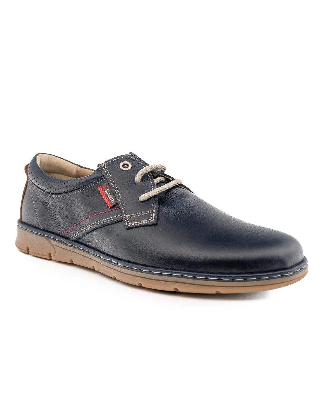 ZAPATO CORDONES HOMBRE LUISETTI 23321 AZUL MARINO