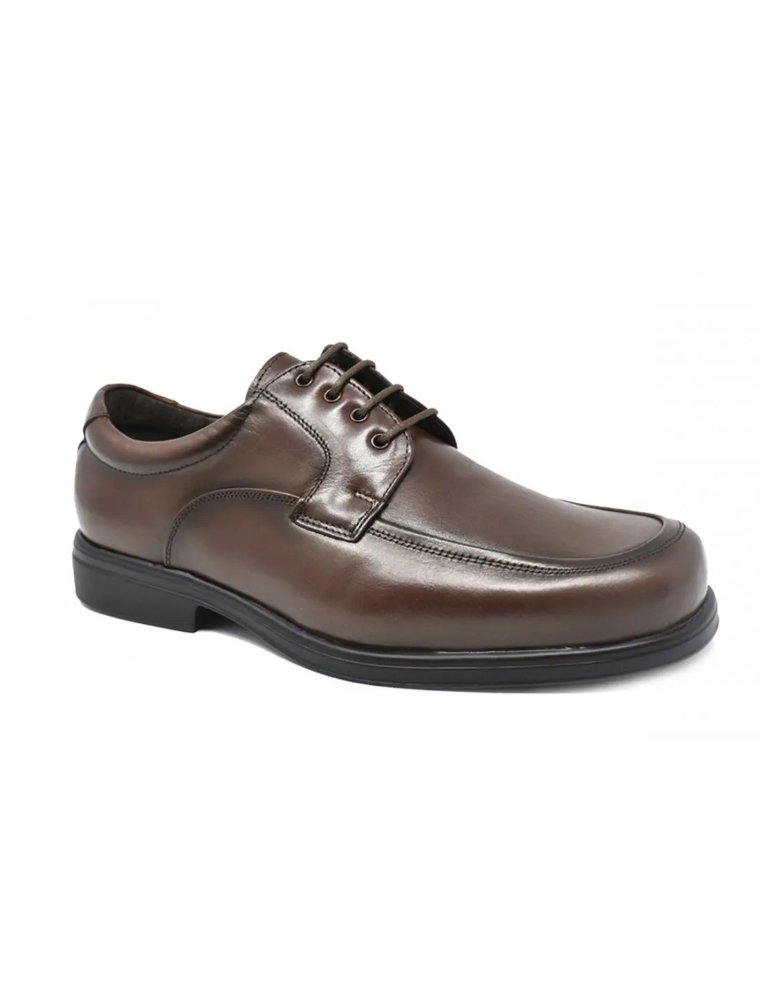 ZAPATO DE HOMBRE CORDONES TOLINO A7991 MARRON