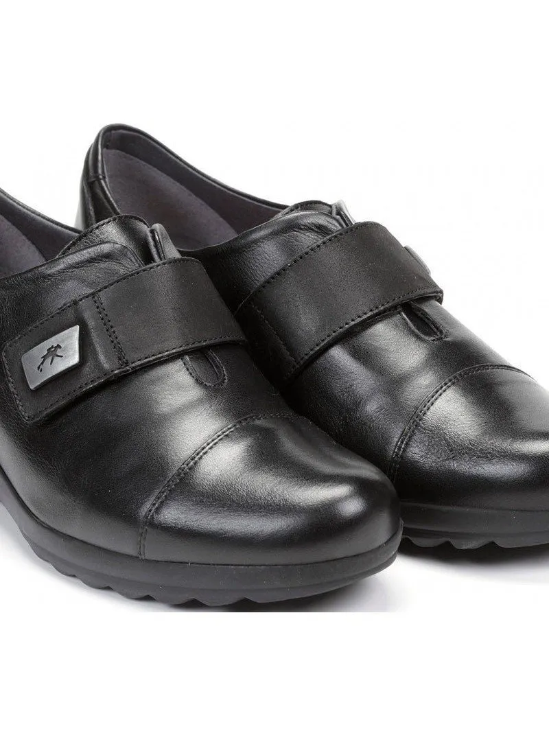 Zapato Fluchos Velcro 1071 Sugar Negro