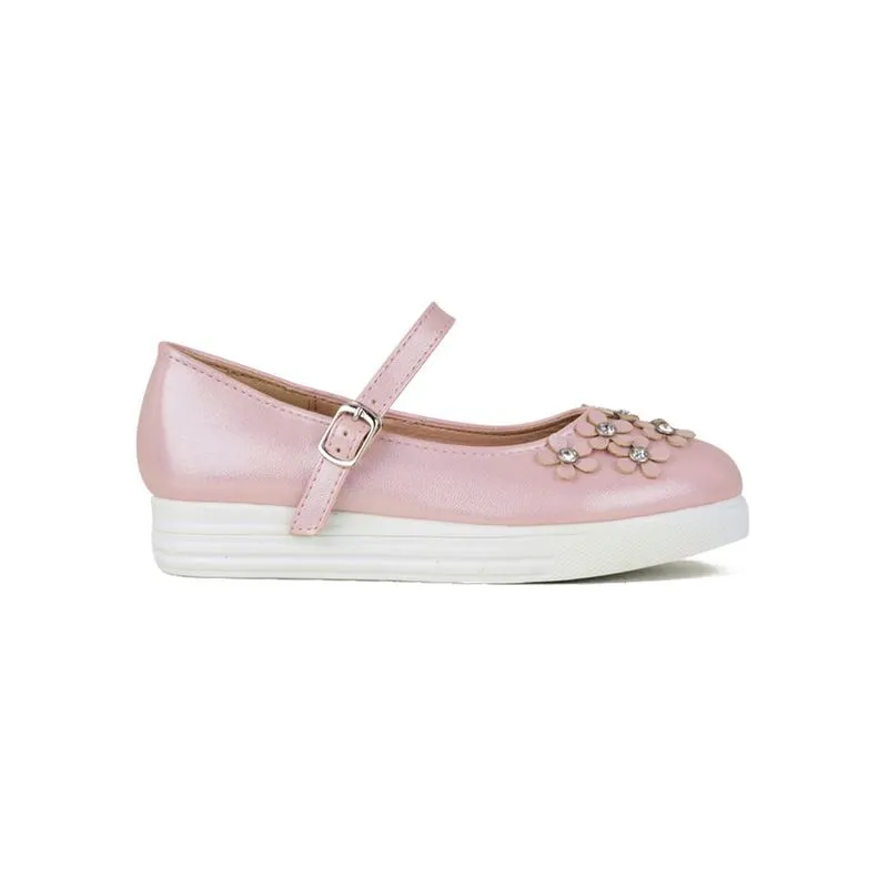 ZAPATO GUILLERMINA PARA NIñA GUGA FLOWER SHINE TALLES 3136