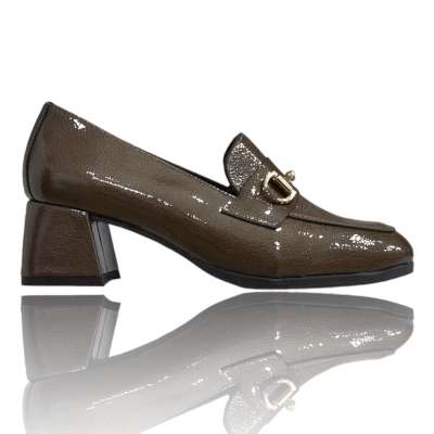Zapato Mocasin tacon Marlinna vison
