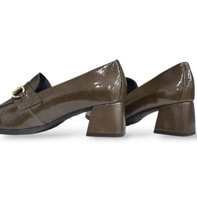 Zapato Mocasin tacon Marlinna vison