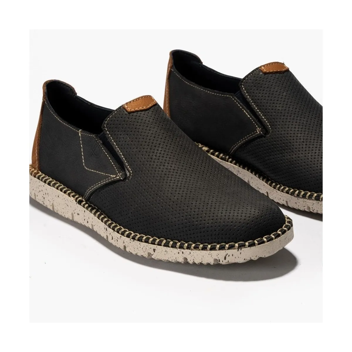 Zapato mocasín moderno Pitillos para hombre P4820