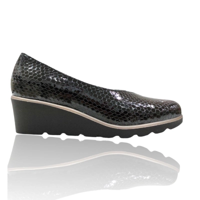 Zapato mujer cuña D’chicas 3706negro