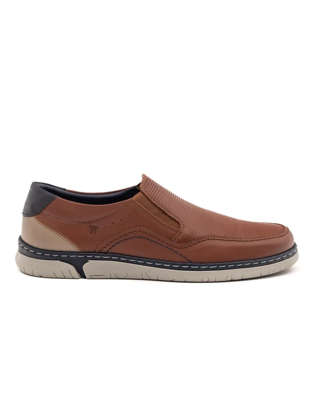 ZAPATO SIN CORDONES HOMBRE NOTTON 0618 MARRON