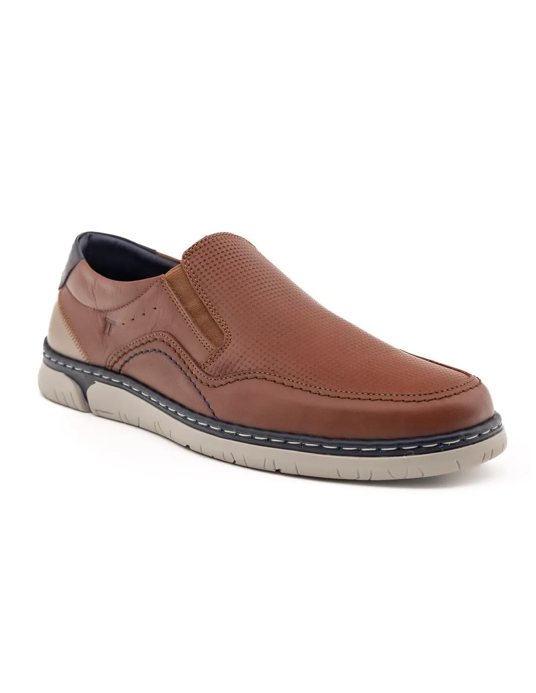 ZAPATO SIN CORDONES HOMBRE NOTTON 0618 MARRON