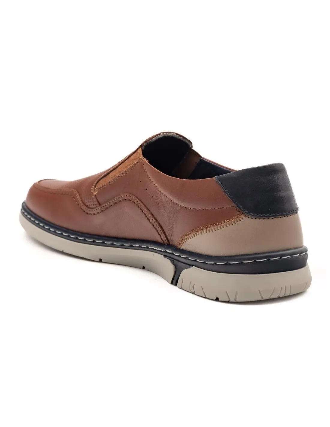 ZAPATO SIN CORDONES HOMBRE NOTTON 0618 MARRON