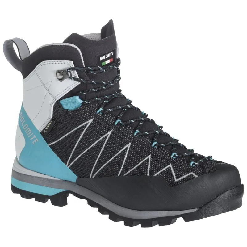 Zapatos de senderismo Dolomite Crodarossa Pro GTX 2.0 (Black/capri Blue) Mujer