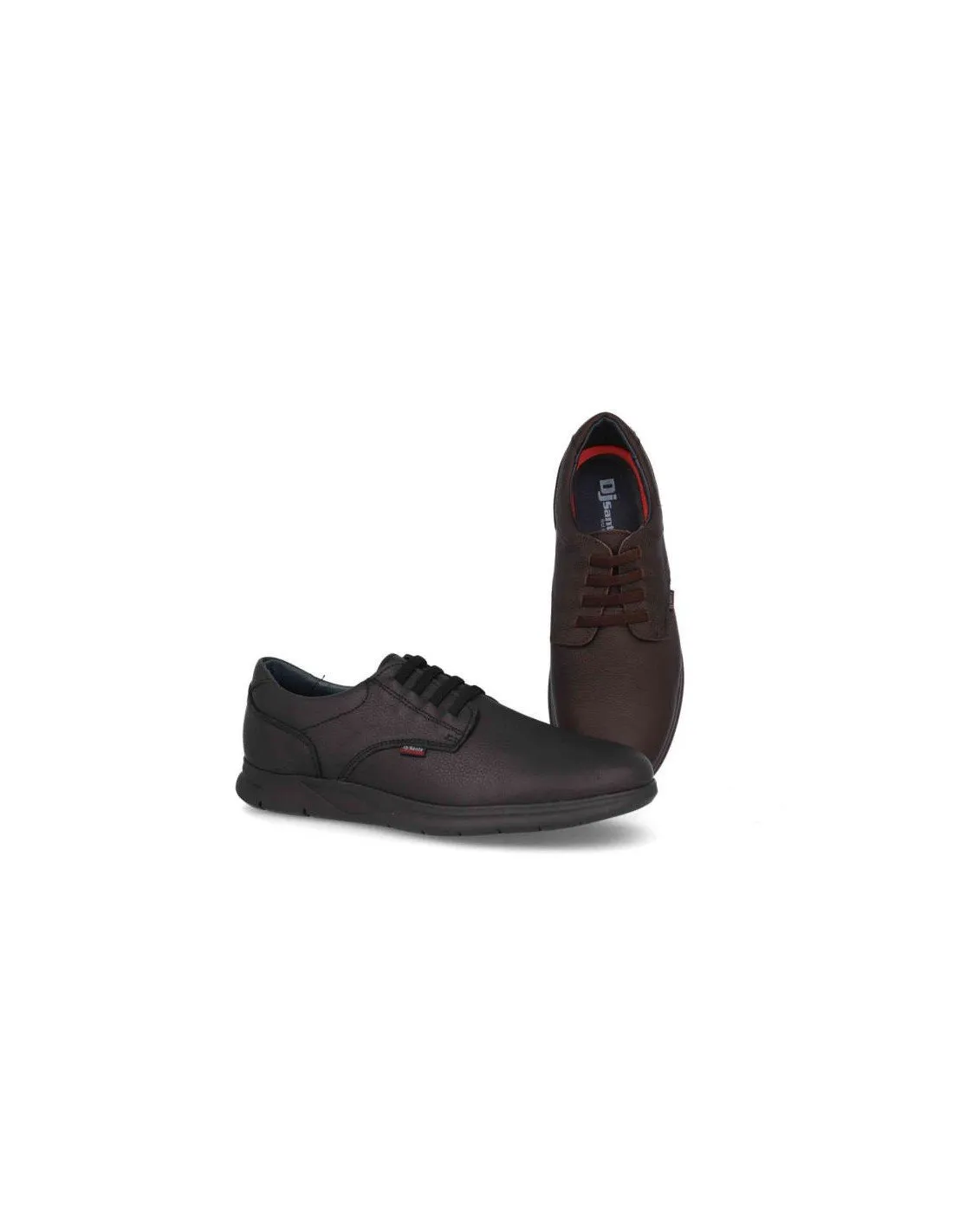 Zapatos hombre piel cordones elásticos