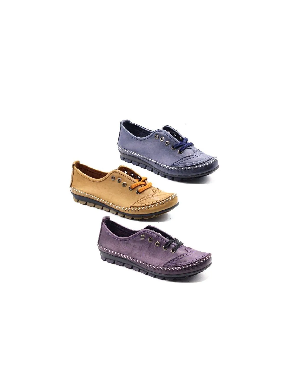 Zapatos mujer cómodos cordones