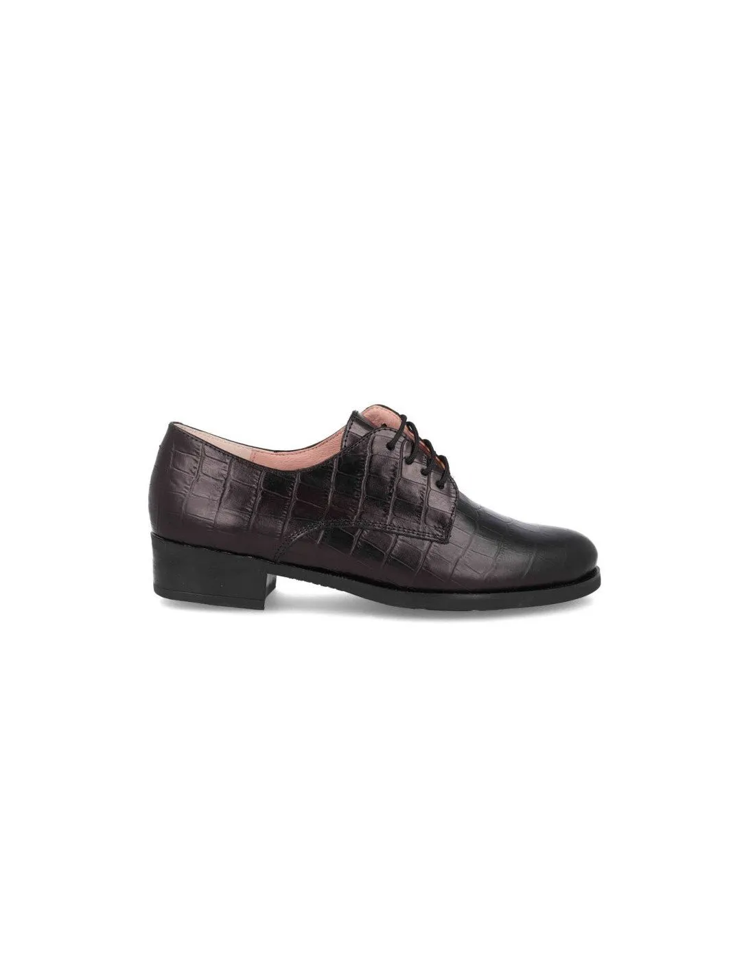Zapatos Mujer Piel Cordones
