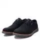 Zapatos sport Refresh negros con cordones y detalle marrón