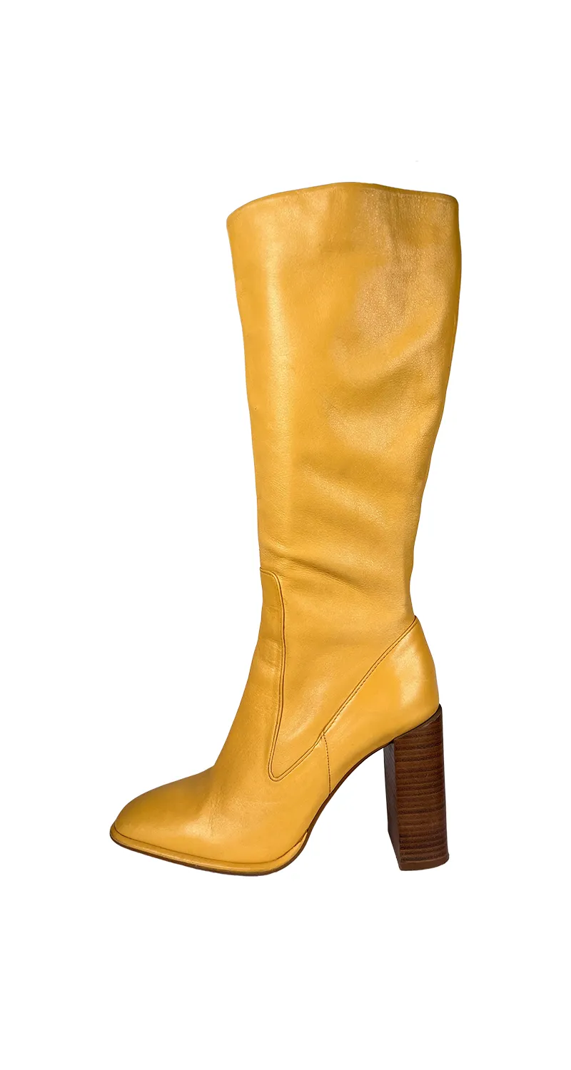 ZARA Botas De Tacón