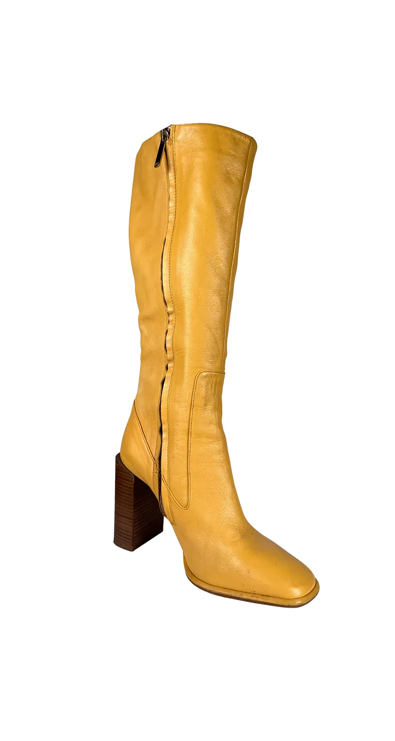 ZARA Botas De Tacón